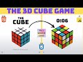 Interactive 3D Cube Game | HTML, CSS, JS | Code Overview