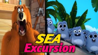 Sea Excursion | Grizzy \u0026 the lemmings new | 25' Compilation | 🐻🐹 Cartoon for Kids