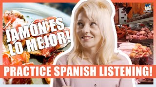 Spanish Listening Practice - All About Spanish Cuisine Jamón