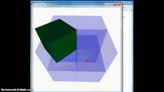 Flipping Cube in vpython