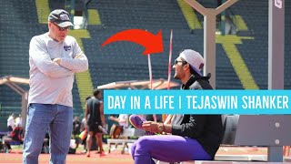 Day in a life of athlete - Tejaswin Shanker🇮🇳 (Part -1)| Indian Athlete in the USA🇺🇸