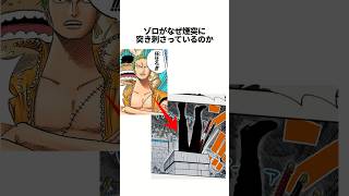 【SBS】ゾロが煙突に刺さっていた理由#onepiece #雑学