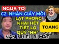 TOANG RỒI-C2 NHẬN GIẤY MỜ-LẠT PHONG KHAI HẾT QUỶ”HH” BANH CHÀNH