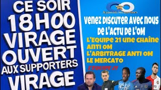 VIRAGE OUVERT AUX SUPPORTERS