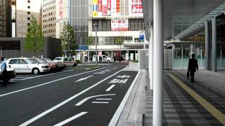 博多駅タクシー乗り場の風景202　