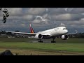 Philippine Airlines Airbus A350-900 [RP-C3501] Landing 05 | Davao Airport