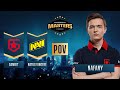 CS:GO - PoV - nafany - Gambit vs. Natus Vincere - DreamHack Masters Spring 2021 - Grand Final