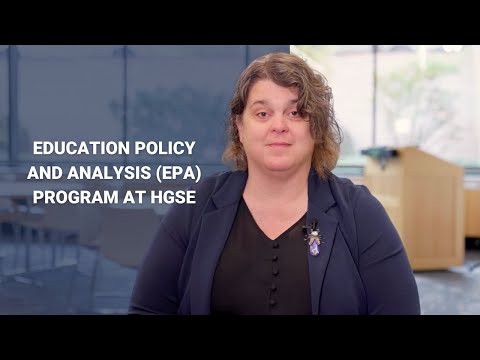 Education Policy and Analysis (EPA) at Harvard Graduate School of Education