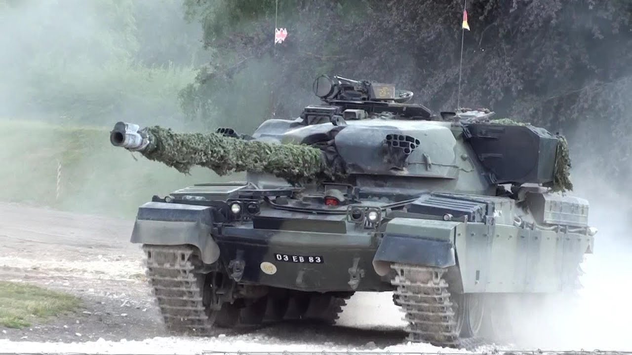 Chieftain Tank Display (HD) Tanks In Action At Bovington Tank Museum ...