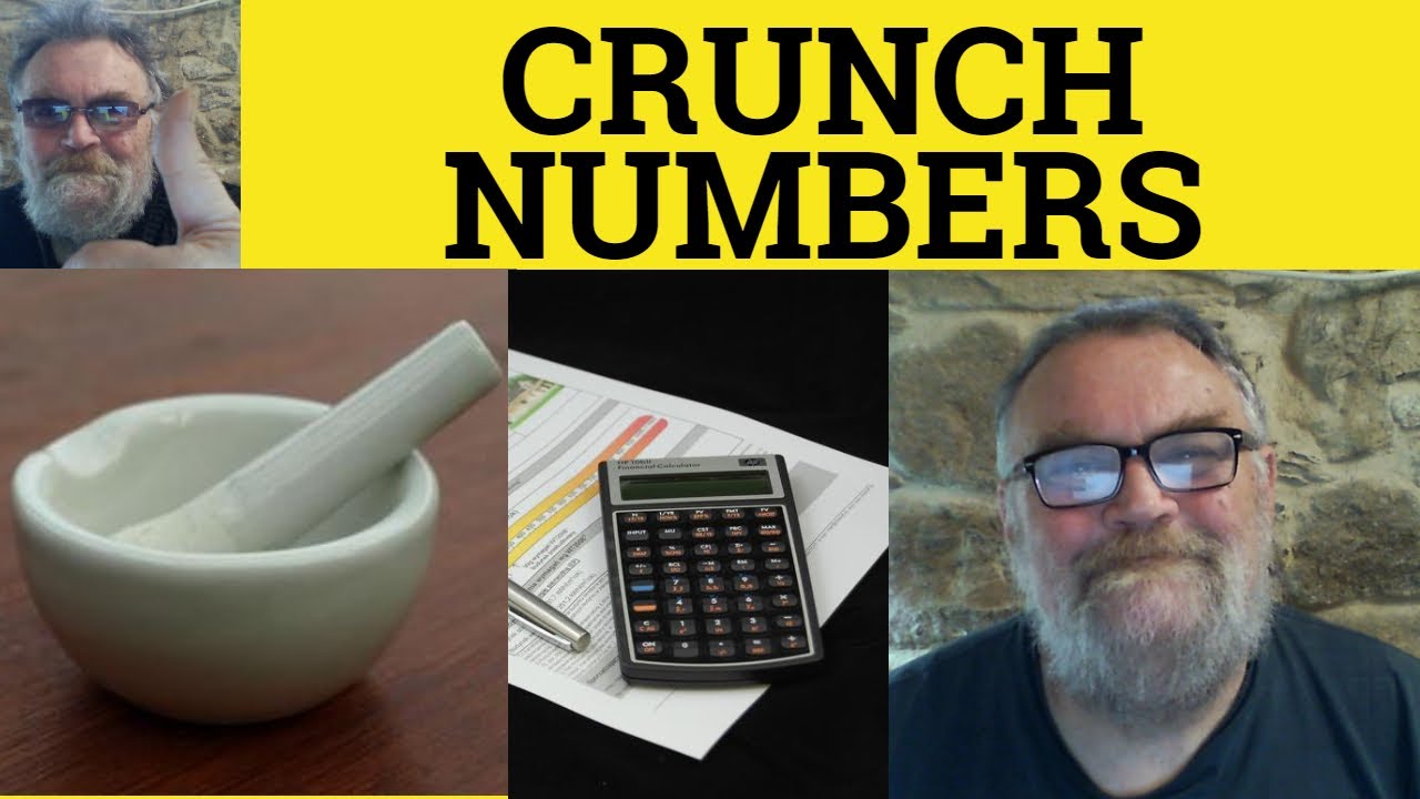 🔵 Crunch Numbers Meaning - Number Crunching Examples - Crunch The ...