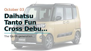 Daihatsu Tanto Fun Cross Debuts As Funky Kei Car With Tiny Turbo Engine