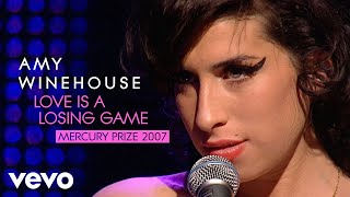 Amy Winehouse - Love Is A Losing Game (Live At The Mercury Awards / 2007)