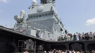 ⚓[4K] DDH183 護衛艦「いずも」一般公開 2018年6月2日第37回横浜開港祭大さん橋