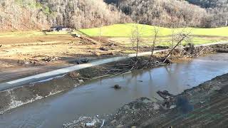 Heavy Equipment in Action: Rebuilding Roads & Rivers After Hurricane Helene