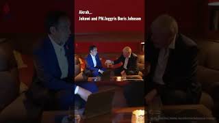 Jokowi and Boris Johnson Akrab #short #shorts #shortvideo #jokowi #borisjohnson