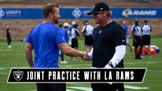 Raiders Get Work in With Rams During Joint Practice in LA | 2021 Preseason Week 2 | Raiders