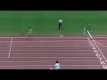 20190929北九州市中学新人陸上 2年男子1500m決勝最終組