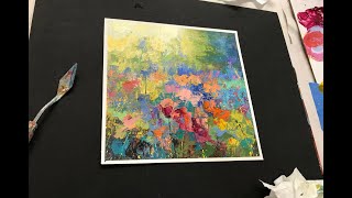 Abstract Field of Flowers Demo