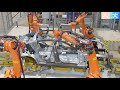 自动机器汽车生产流水线 automatic production line