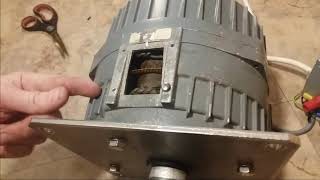 Powering Pancake servo motor with scrap treadmill parts