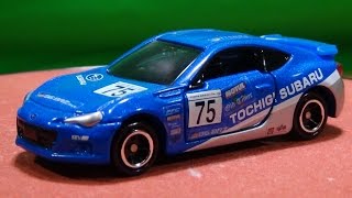 トイザらス特注トミカ  SUBARU BRZ（栃木スバルOTモチュールBRZ仕様）