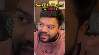 Ducky Bhai going to INDIA for world Cup 2023  #duckybhai #worldcup2023 #india