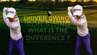 GOLF DRIVER AND IRON SWING Why can you hit irons but STRUGGLE with your Driver