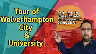 Wolverhampton city & University || A Tour of Wolverhampton ||