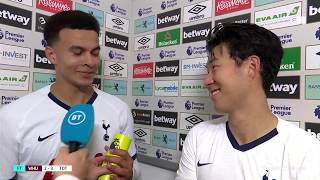 "It should never have been that close!" Alli and Son on Mourinho win
