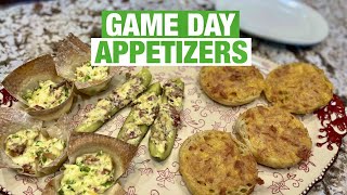 4 EASY Game Day Recipes for Appetizers | SUPER BOWL SNACKS