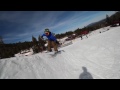 cool video little ski kids do huge jumps and tricks in terrain park