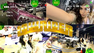 LATINA TAKES YOU TO A LOWRIDER SHOW ! LOWRIDERS? SHOTS? CARS?