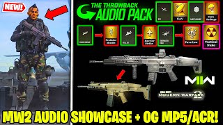 MW2 OG SOUNDS 🔊 NEW THROWBACK AUDIO PACK BUNDLE in WARZONE 2/DMZ (Lachmann Classic Sub MW2 Store)