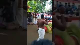 നിലത്ത് വീണുരുളും കരിംചാമുണ്ഡി #theyyam #shorts