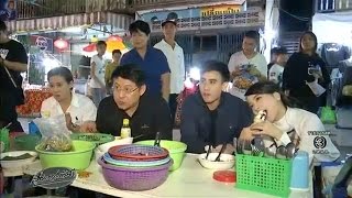 'สรยุทธ' นำทีมพาเที่ยว 'กาดกองต้า' ถนนคนเดินยามค่ำคืนกลางเมืองลำปาง