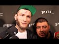 Bakhram Murtazaliev CALLS OUT Crawford & Charlo after Tim Tsyzu TKO win!