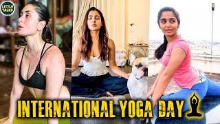 Samantha & Keerthy Suresh's Soulful Yoga Session | GouriKishan,Kareena,Tapsee,ShilpaShetty