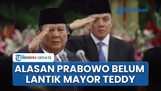 Mayor Teddy Belum Dilantik Prabowo Meski Terima Jabatan Baru Jadi Sekretaris Kabinet, Ini Alasannya