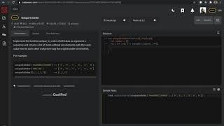 Codewars || Unique In Order || JavaScript || Code Challenge