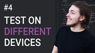 4: View Bootstrap 3 sites in different devices - Learn Bootstrap 3 front-end programming