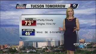 Chief Meteorologist Erin Christiansen's KGUN 9 Forecast Tuesday, January 20, 2015