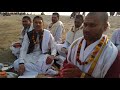 Vedic Rudra Abhishek yagya program on holy bank of ganga  at prayagraj .