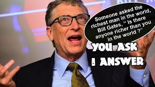 someone asked Bill gate who is richer than you, listen to his reply (PewDiePie)(mind(the supreme)