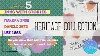 Inks with Stories: The Vinta Fountain Pen Ink Heritage Collection