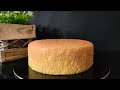 High and soft sponge cake, without yeast. Here's how to prepare it!