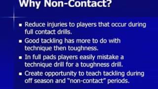 Non-Contact Drills for Tackling \u0026 Pursuit