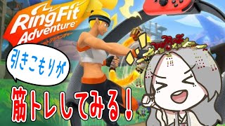 朝活リングフィットアドベンチャー4日目！新人Vtuber雛(suu)