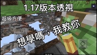 【Minecraft】1.17版本透視bug，超級方便好用