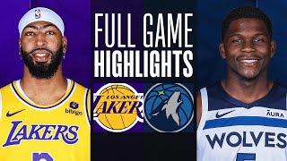 LAKERS at TIMBERWOLVES | FULL GAME HIGHLIGHTS | December 30, 2023