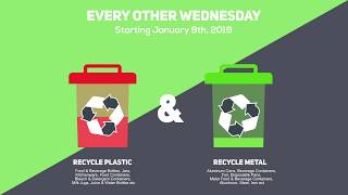 Recycling Announcement